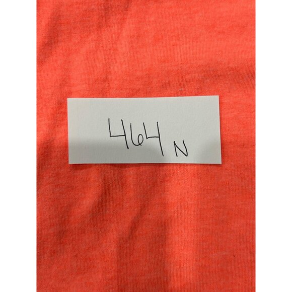 Bucc-ees Coral T-Shirt With Cartoon Graphic Happy Place Print Sz Large - Picture 8 of 8